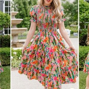 Ivy City Co Delia Dress size small 100% cotton